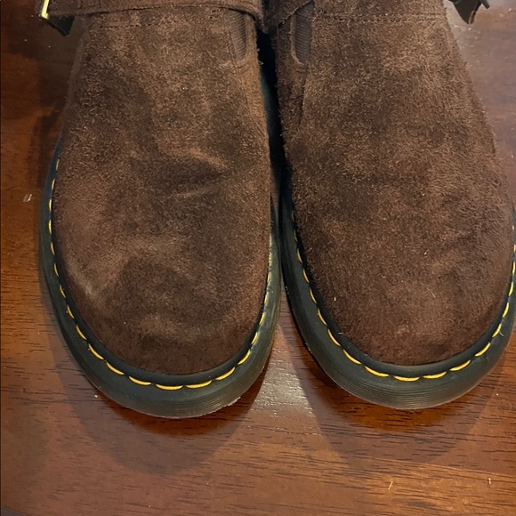 Dr. Martens Brown Suede Women's Shoes - Picture 5 of 5